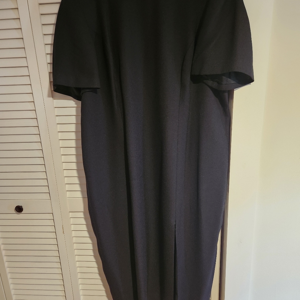 Black sz 20 cocktail dress, tea length